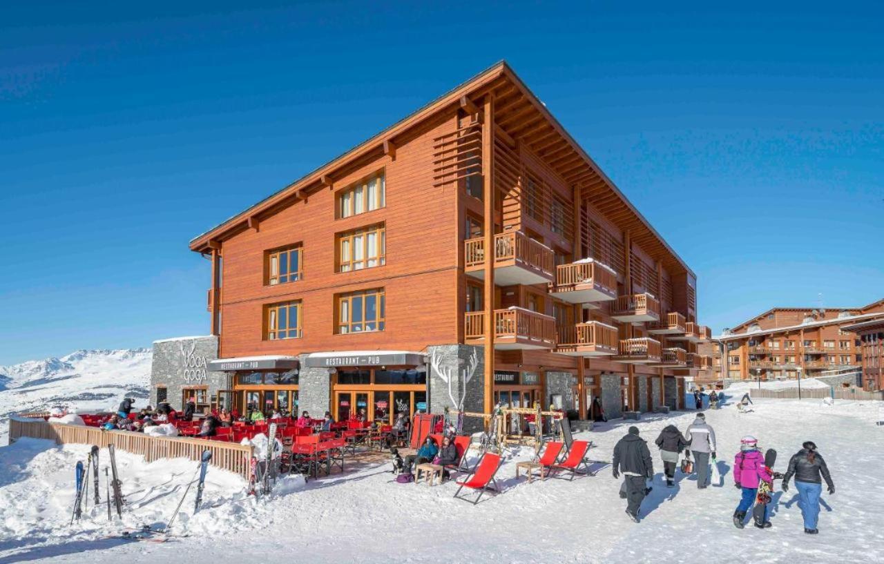 Confort Et Espace Pour Cet Appartement Duplex De 100 M2 Avec Grand Sejour Expose Sud Avec Cheminee, 4 Chambres , Acces Direct Aux Pistes De Ski Et Au Golf Dans La Residence Edenarc Avec Piscine, Jacuzzi Et Spa 부르생모리스 외부 사진